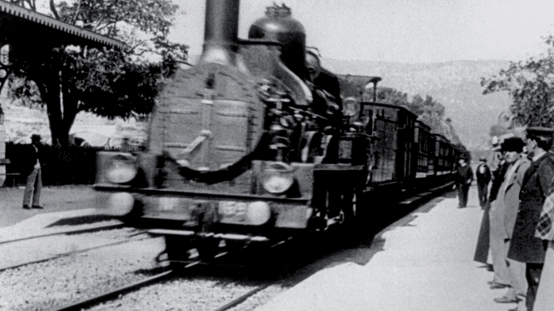 Lumière Brothers, Arrival of a Train at La Ciotat train station (1896)